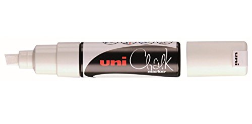 Marqueur de craie blanc feutre ardoise effaçable pointe 8 mm