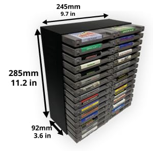 Rack display for Nintendo Entertainment System (NES) games (Holds 30 ...
