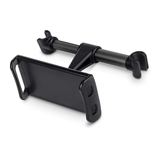 Soporte del reposacabezas del Asiento Trasero del automóvil, Giratorio 360 °, Soporte Extensible, Adecuado para iPad Air Mini 2 3 4 Pad Pro 9.7, 10.5, Tableta de 4.6-10.6 Pulgadas