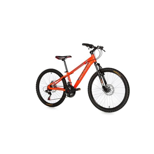 Moma Bikes Bicicleta Montaña Mountainbike GTT24 BTT Shimano, Aluminio, Doble Disco y suspensión