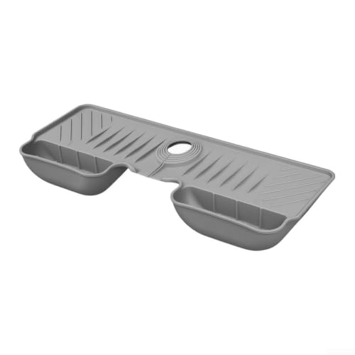 Protector de fregadero de silicona QOXEZY para base de grifo de cocina 5