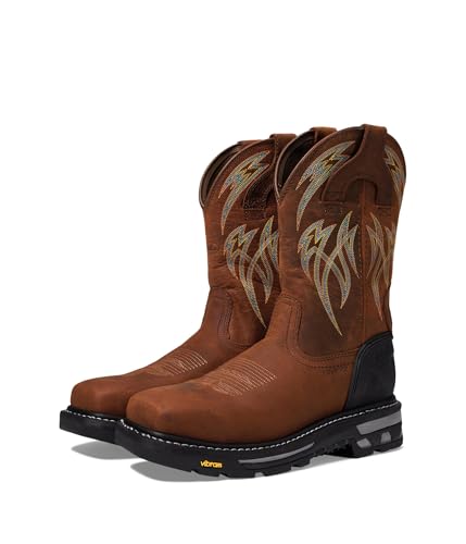 Justin Boots Men's CR2152 Frontline Hiviz 11” Waterproof Work Boot