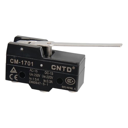 Microinterruptor de límite CM-1701 con alta resistencia impermeable de 10A 2
