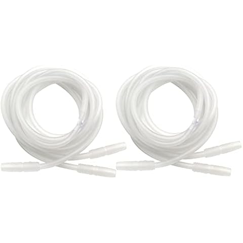weiwei Vacuum Cupping Machine Accessories, 2 PCS Premium Silicone Y Type Hoses Tubing for 210ml 180ML 160ML 150ML Large Breast Buttocks Lift Vacuum Cups Cover