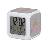 Alarme personnalisable : 8 sonneries programmables, sonnerie d’une minute avec fonction Snooze