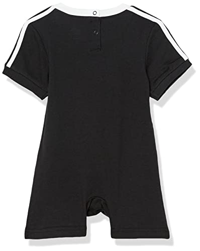 Adidas AM1042 Boys' Baby Short Sleeve 3-Stripe Shortie Romper thumb #2
