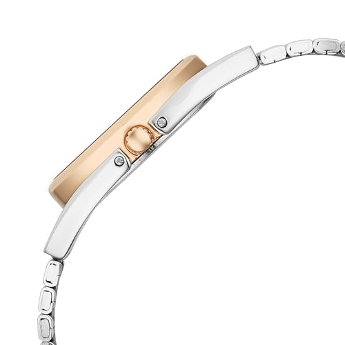 Image of Fastrack UFO Quartz White Shaped Dial Girls Watch | Silver Colour Band | Watches for Girls Analog - 6318KM01