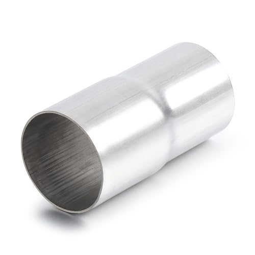 Image of A-KARCK Exhaust Adapter Connector 2 inch OD to 2 inch ID, Exhaust Pipe Reducer 4 inch Overall Length 304 Stainless Steel