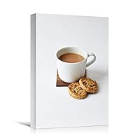 Canvas Wall Art Coffee Coffee Drinks Farmhouse/Country Kitchen Multicolor Photography Relax/Calm - 12x18 inches