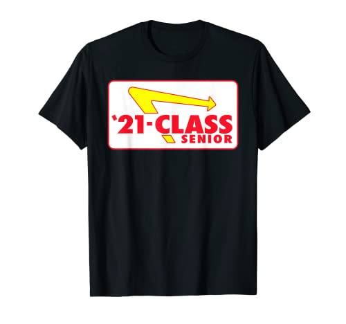 Class of 2021 Senior Twenty One Burger Loving Graduates T-Shirt