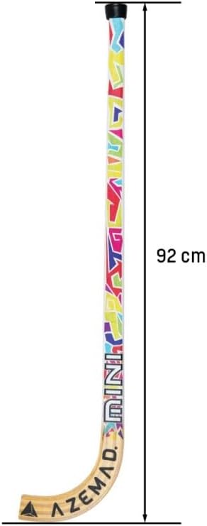 L'Estel Skates - Azemad – Stick Azemad Mini 90 cm – Wooden Stick for Hockey Player Roller Skates
