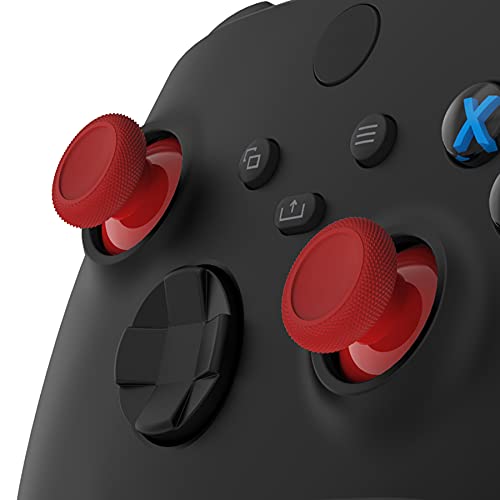 Extremerate Carmine Red Replacement Thumbsticks For For Xbox Series X/S Controller, For Xbox One Standard Controller Analog Stick, Custom Joystick For Xbox One X/S, For Xbox One Elite Controller #TOP2