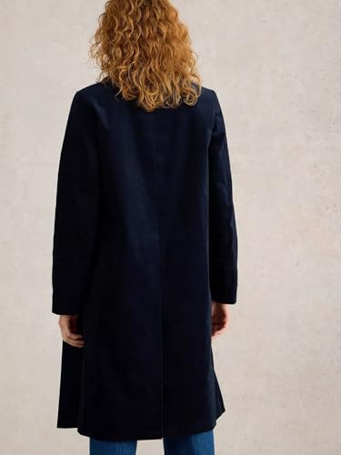 Image of Elendra jeans Women's Premium Velvet Long Coat | High Neck Buttoned Winter Jacket | Elegant Party & Casual Wear Overcoat