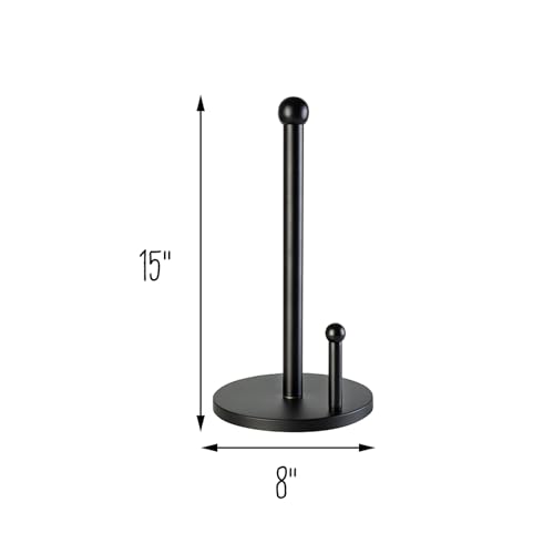 Honey-Can-Do Honey Can Do Paper Towel Holder, Black KCH-09140 Black by Honey-Can-Do - Image 6
