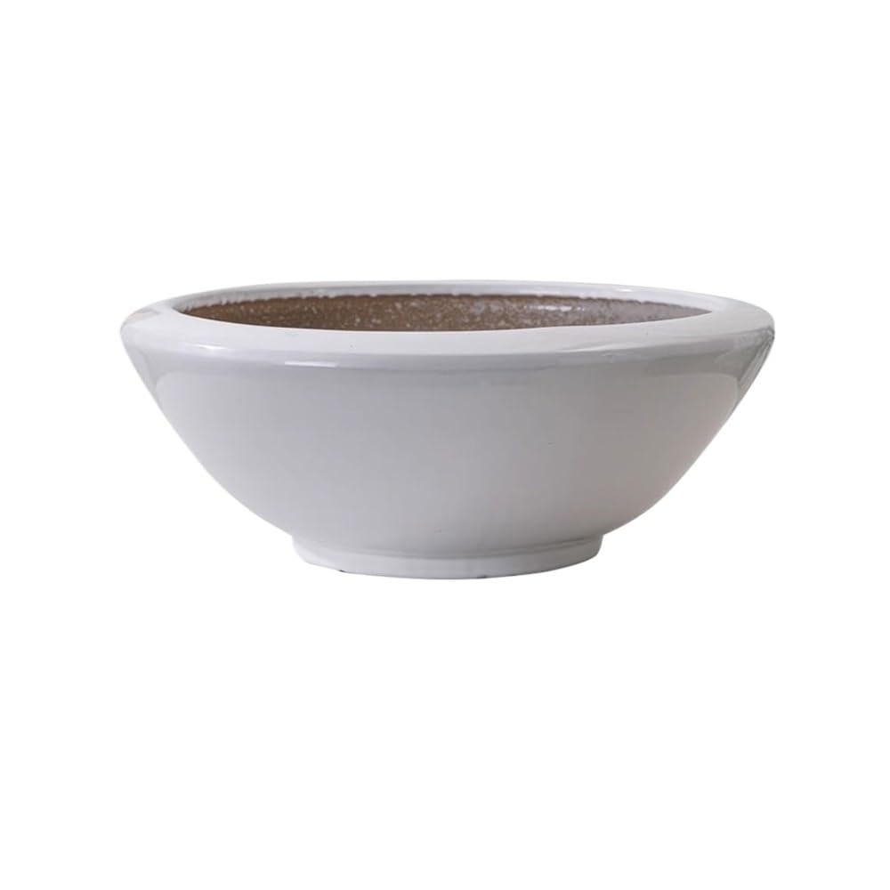SDA287MZ Ceramic Flower Pots with Drainage Holes Indoor Outdoor Large Calibre Planter Multifunction