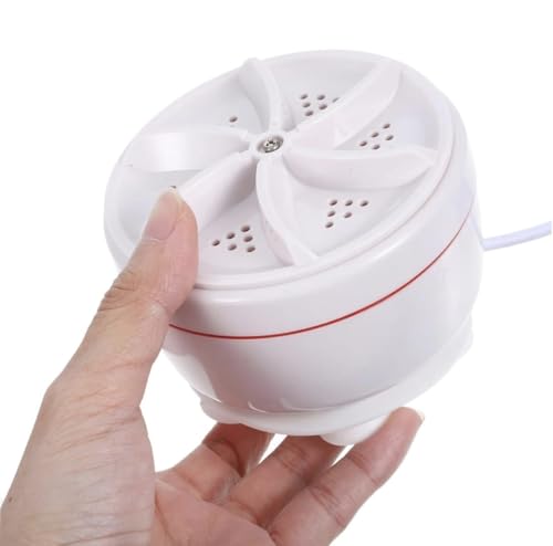 El Mejor Listado de mini lavadora de ropa - los más vendidos. 39 ChiLand-Chi Mini Lavadora Ultrasónica Portátil USB Turbina - Para Ropa Pequeña - Compacta, Ligera y Silenciosa - Ideal para Cubetas, Tinas y Espacios Reducidos- Ideal para...