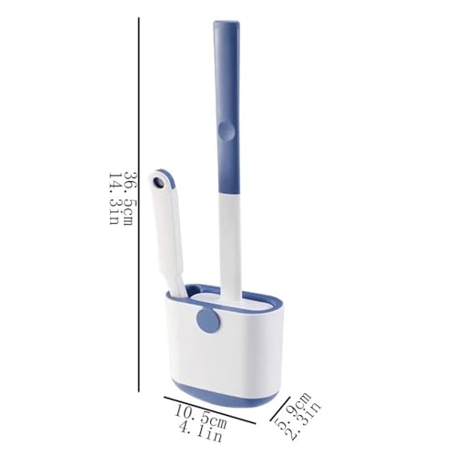 Brosse WC murale anti-goutte avec ensemble piston pour des toilettes impeccables - 3