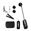 QUILSTM Clip On Music Microphone Receiver Transmitters Wireless Saxophone Mic Featuring High Performance Xiao Flute Clip On Microphone Wireless Receiver #3