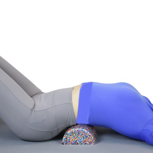 Rodillo de Equilibrio para Yoga Outanaya, Semicircular, para Masaje Muscular y Ejercicios de Pilates, 30 x 15 cm, para Relajación de la Espalda y Entrenamiento en Casa o Fisioterapia miniatura 5