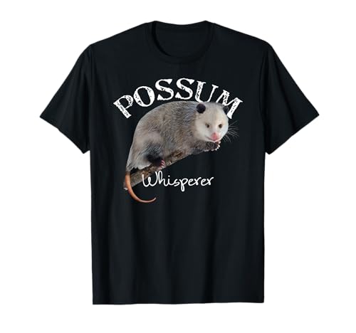 Possum Shirt Possum Whisperer T Shirt I Love Possums T-Shirt