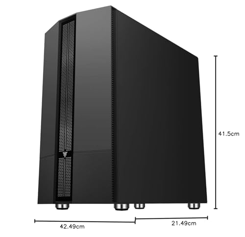 Case LIFLIG B41- Gaming Mini Tower, mATX, 12cm ARGB fan, 2xUSB3, Side Panel Temp Glass - Case PC - Immagine 7