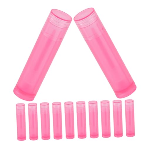 Homoyoyo 30 Piezas Tubos de Bálsamo Labial Vacíos para Hacer DIY Recargables y Reutilizables Envases Portátiles para Cuidado Labial Pack de Unidades