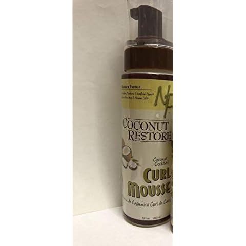 Nature's Protein Coconut Restore Coconut Cocktail Curl Mousse, 7.5 oz Cover
