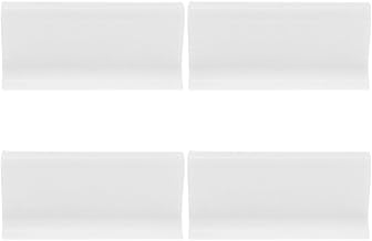 ORFOFE 4 Pçs R Clipe De Pano Cortinas Interior Persianas Persianas Brancas Persianas Romanas Para Janelas Persianas Sem Fio Para Janelas Persianas De Sombra Branca Cortina