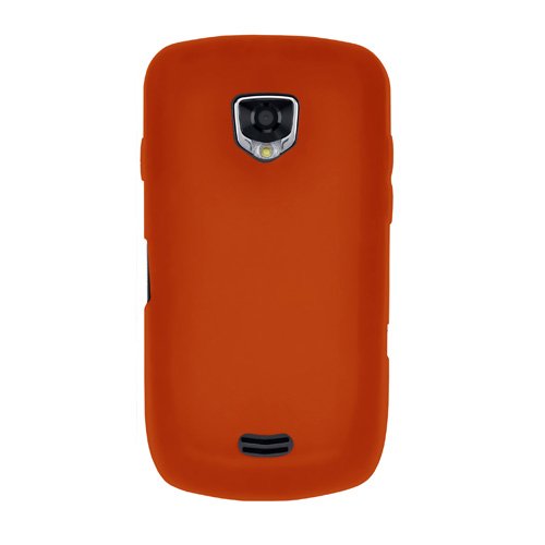 Amzer Silicone Skin Jelly Case for Samsung DROID Charge SCH-I510 - 1 Pack - Frustration-Free Packaging - Orange