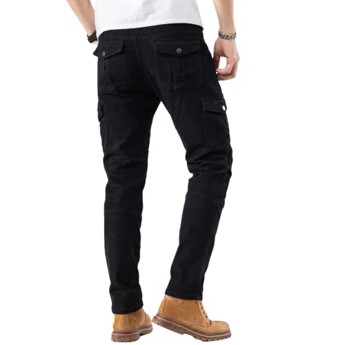 Ctbqitom 1028-MOTORCYCLE-PANTS Motorcycle Pants For Men Motocross Riding Pants Motorbike Riding Denim Jeans Adventure Trousers thumb #5