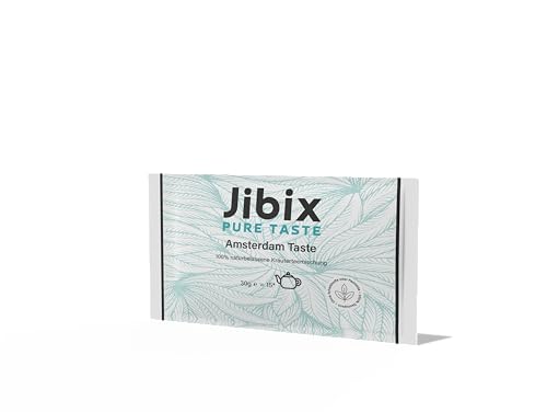 Jibix Kräuter Tee Amsterdam Taste 100% naturbelassen 30g | Eibisch | Himbeerblätter | Salbei | Minze