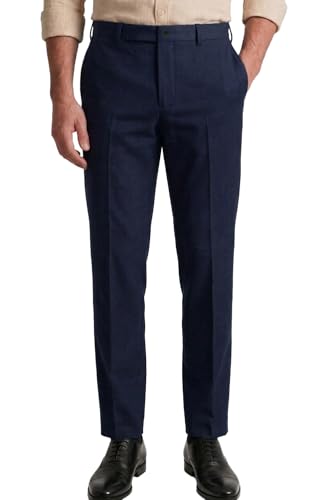 Image of Allen Solly Men's Formal Trousers | Premium Cotton Fabric | Comfy Fit for Office & Business Wear