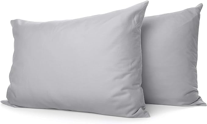 Comfort Beddings 2 Pack Pillowcases, 50x75cm Standard Pillow Covers, Premium Cotton-Polyester Blend