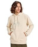 __Fit:__ Regular Fit Quiksilver Pull en Polaire COMP Logo Hoodie Homme Blanc M