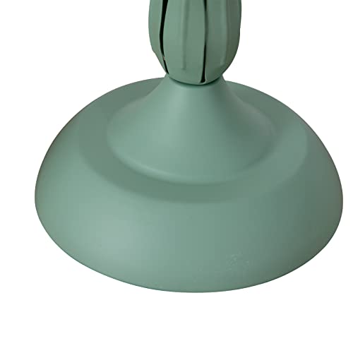 Happcucoe Table Lamp Flower Shaped Glass Green Desk Light Bedside Night Light Bedroom Dining Room Study Desk Office Desk Lamp Hotel Decor Atmosphere Light #TOP7