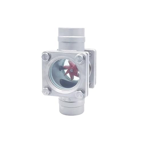 Indicador de flujo DN25 PN16 de acero al carbono con visor de aceite cuadrado 2