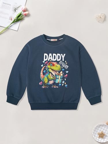 Boys Sweatshirts Kids Crewneck Pullover Tops Long Sleeve Athletic Hoodie Toddler Clothes for 3-7 Years3