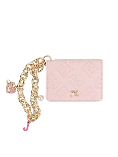 Juicy Couture Womens Top Notch Card Case With Key Fob,