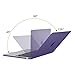 MOSISO Compatible with MacBook Air 13 inch Case 2025 2024 2023 2022 M4 A3240 M3 A3113 M2 A2681, Plastic Hard Shell&Keyboard Cover&Screen Film&Pouch for MacBook Air 13.6 inch Case, Imperial Purple