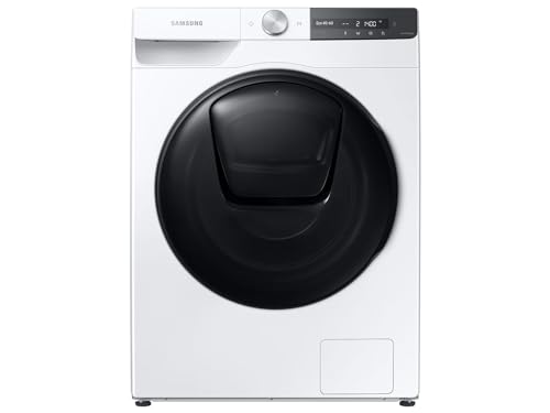 Samsung WW80T754ABT/S2 - Lavatrice 8 kg, 1400 giri/min, QuickDrive, Ecobubble, AddWash, programma di vapore igienico, colore: Bianco