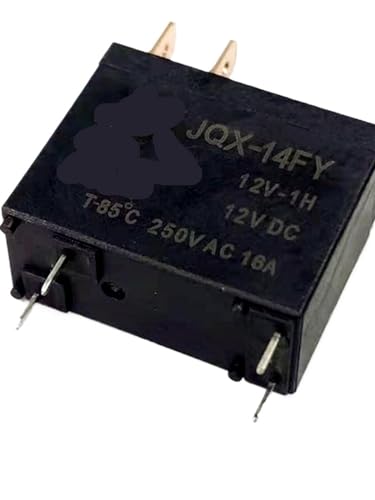Relais 12V JQX-14FY 12V-1H pour circuit imprime DC 4 broches lot de 2 pieces
