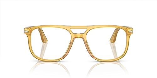 Image of Persol mens Po3329v Greta Aviator Prescription Eyewear Frames