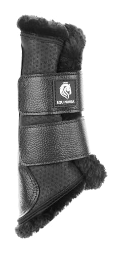 Equinavia Ty NordicAir™ Brushing Boots - Black/Black - L