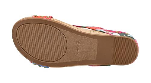 Image of Corkys Footwear Volta Wedge - Chic Elegance Meets All-Year Comfort with a 2-Inch Cork Heel and Marshmallow Insole for Stylish Everyday Wear and All-Day Comfort