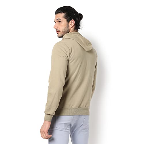 Image of CAHOOT Full Sleeve Zipper Hoodie for Men