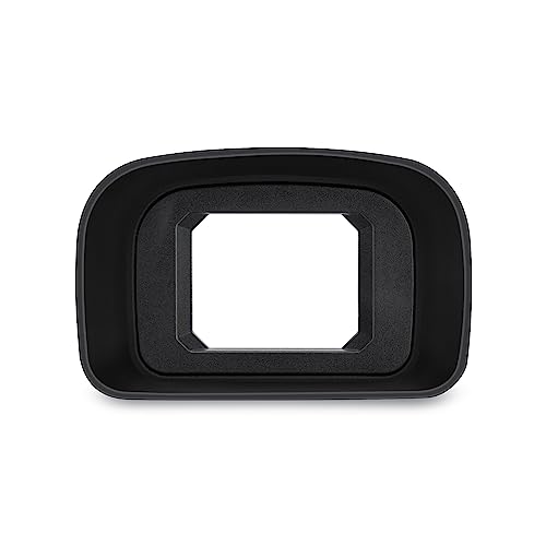 KIWIFOTOS ER-h - Ocular de visor suave para cámara Canon EOS R3, sustituye a las gafas Canon ER-h ER-hE Eye Cup, accesorio protector de visor R3 - imagen 2