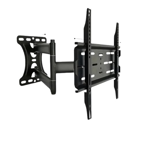 Support mural TV articulé orientable réglable en hauteur VESA 400x400