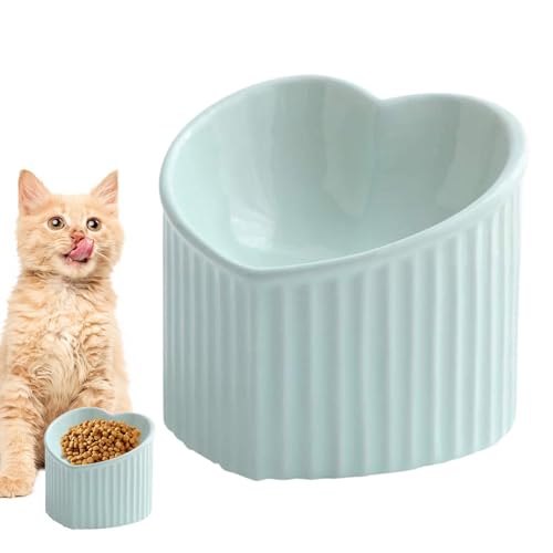 Gamelles en céramique pour chat et petit chien inclinées - 6