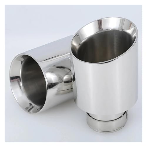 Embout échappement inox 51mm universel pour sublimer la finition de votre auto