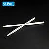 PATIKIL Maple Wood Drumstick Anti Slip Drum Stick 5A White 1 Pair for Drumming Musical Instrument Percussion #2